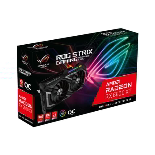 Asus ROG Strix RX 6600 XT OC 8GB Gaming Graphics Card